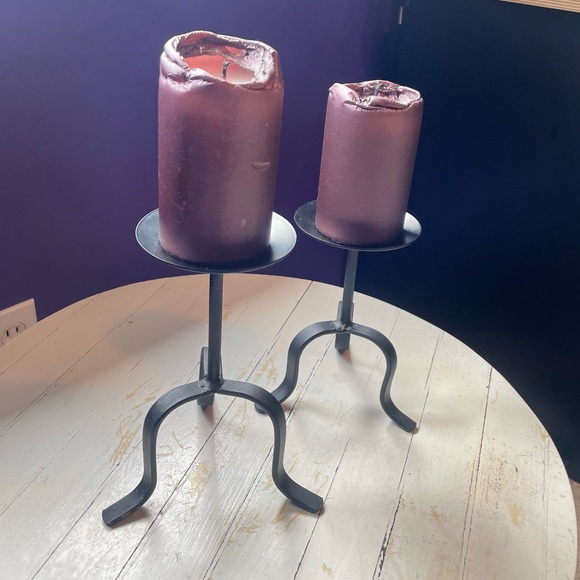 Metal Candle Holders - Picture 2 of 8